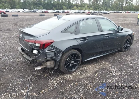 2025 Honda Civic Sport from USA, damaged, VIN 2HGFE2F56SH571423